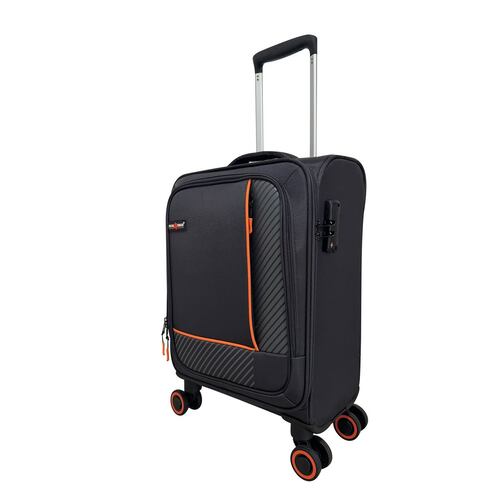 Maleta con Ruedas de Viaje Peaktour Gris Montecarlo 20"