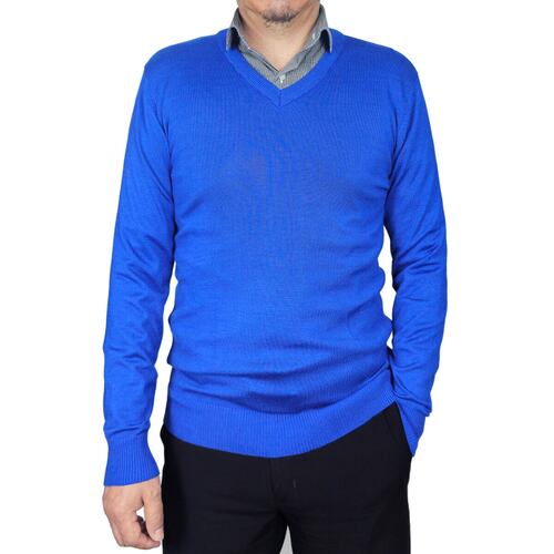 Suéter U COLLECTION Cuello V Talla Mediana Para Hombre