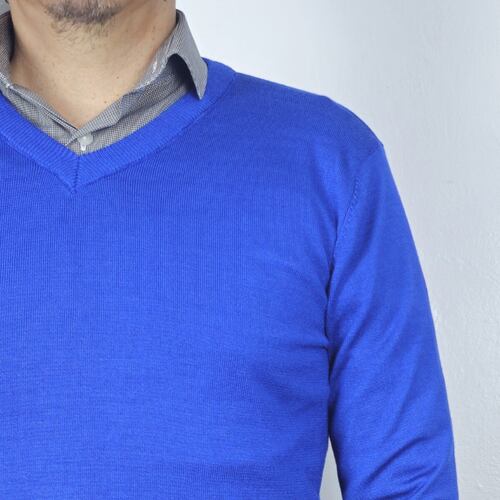 Suéter U COLLECTION Cuello V Talla Mediana Para Hombre