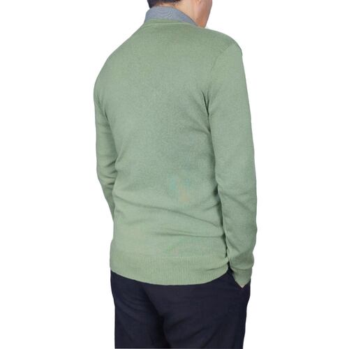Suéter U COLLECTION Cuello V Talla Chica Para Hombre