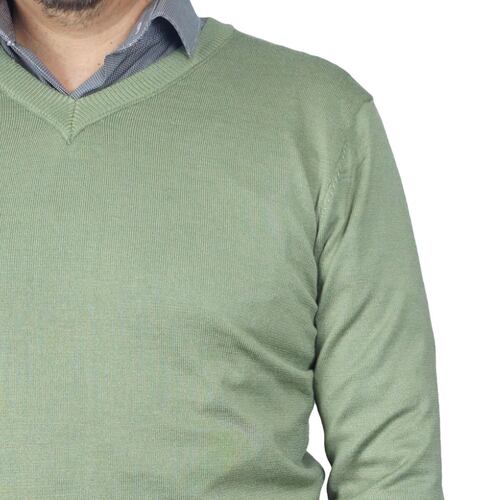 Suéter U COLLECTION Cuello V Talla Chica Para Hombre