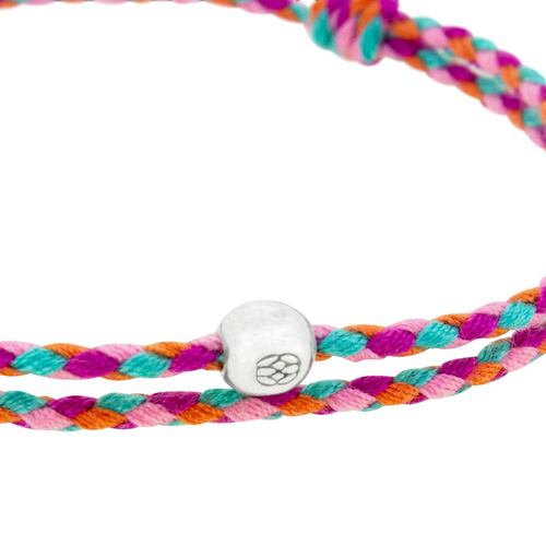 Pulsera Amalfi Giro Rosa Plata .925 Castellamare