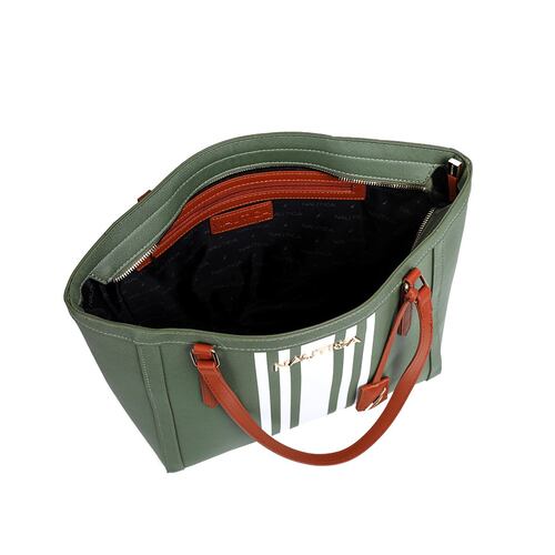 Bolso Tote Náutica Verde para Mujer