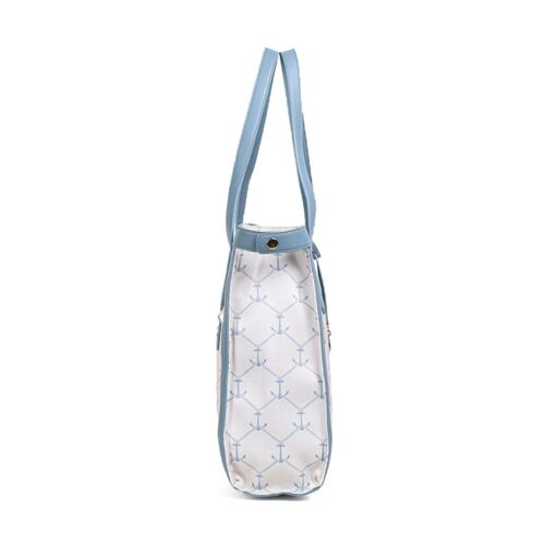 Bolso Tote Náutica Azul para Mujer