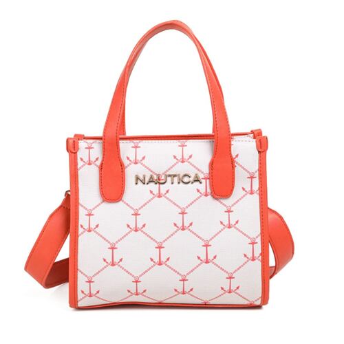 Bolso Mini Tote Náutica Camel para Mujer