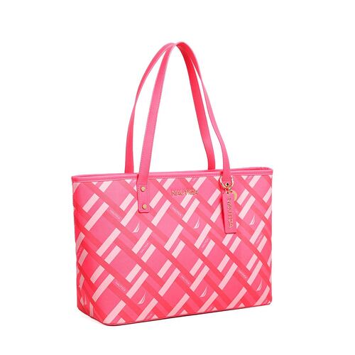 Bolso Tote Náutica Naranja para Mujer