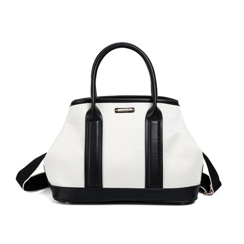 Bolsa Tote Nautica Negro para Mujer