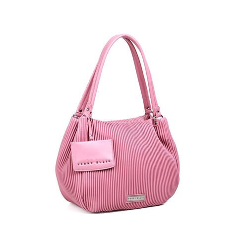 Bolso Hobo Perry Ellis Rosa Claro para Mujer