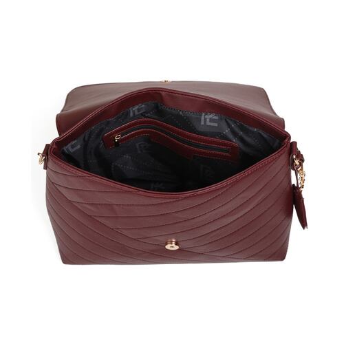 Bolso Crossbody Perry Ellis Uva para Mujer