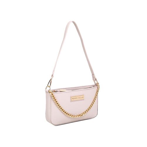 Bolso Satchel Perry Ellis Off White para Mujer