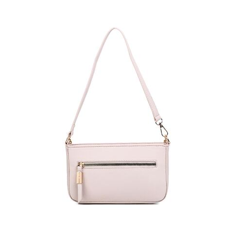 Bolso Satchel Perry Ellis Off White para Mujer