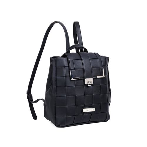 Bolso Mochila Perry Ellis Negro para Mujer
