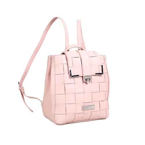 Bolso Mochila Perry Ellis Camel para Mujer