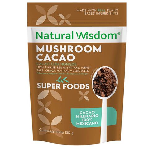 Mushroom Cacao 150g Natural Wisdom