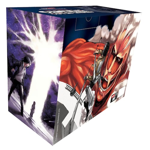 Manga Aot Lux Edition Boxset N1 Editorial Panini