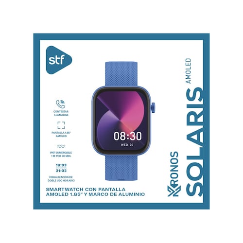 Smartwatch STF Kronos Solaris Azul