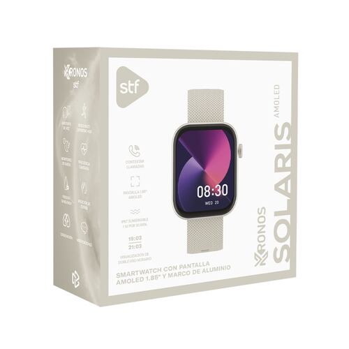 Smartwatch STF Kronos Solaris Beige