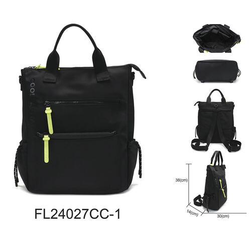 Bolso Tote Cool Capital Drip Negro para Laptop 15"