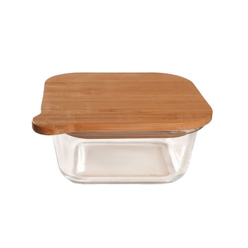 Recipiente Isa Mediano de Vidrio de Borosilicato Home Nature