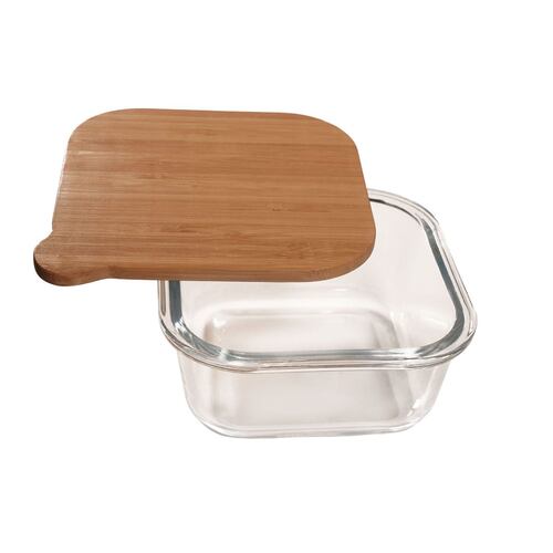 Recipiente Isa Mediano de Vidrio de Borosilicato Home Nature