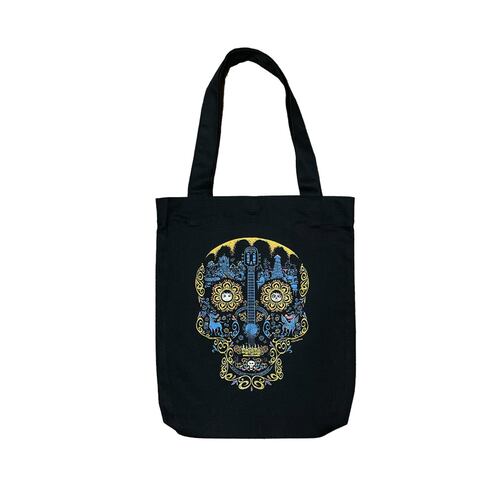 Bolso Tote Disney Pixar Coco Calavera Guitarra By Mexico