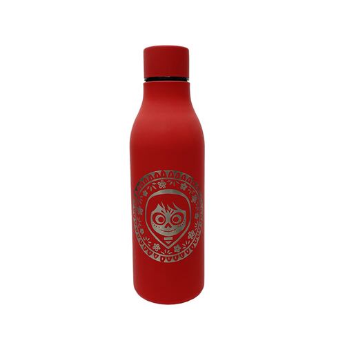 Botella Acero Inoxidable Rojo Disney Pixar Coco Miguel By Mexico