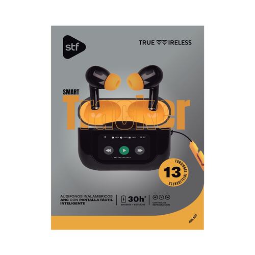 Audífonos Tws Stf Tracker Negro