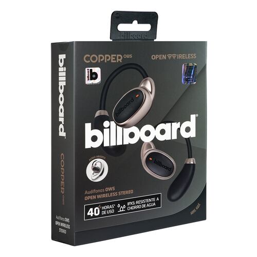 Audífonos Ows Billboard Copper Negro