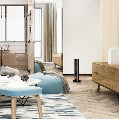 Calefactor Torre 24" Wifi Inteligente Smart Mome Flama Red Fan