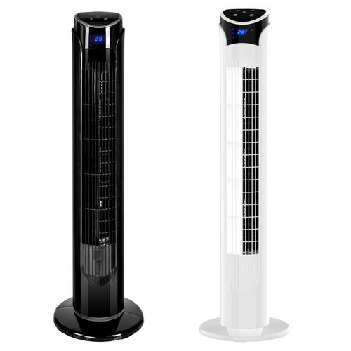 Set de 2 Ventiladores de Torre BLUE FAN de 33 Pulgadas 3 Velocidades con Wifi