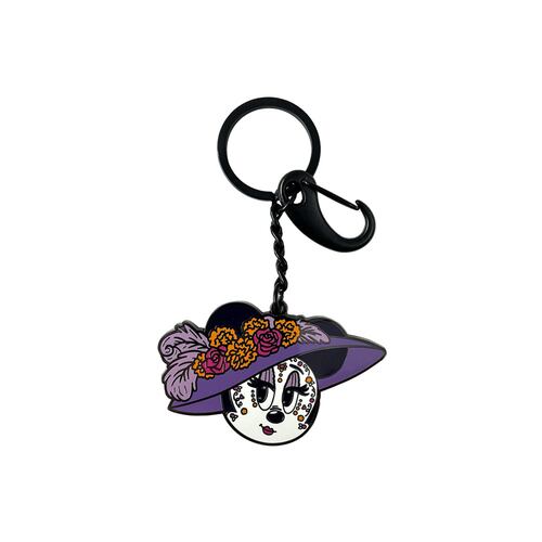 Llavero Metálico Disney Sombrero Catrina Minnie By Mexico