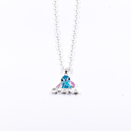Collar Stitch Ohana Azul Brass Disney