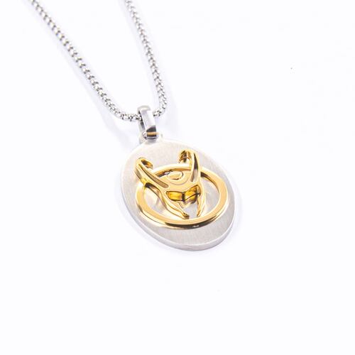 Collar Casco Loki Acero Disney