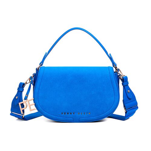 Bolsa Crossbody Perry Ellis Azul Cobalto