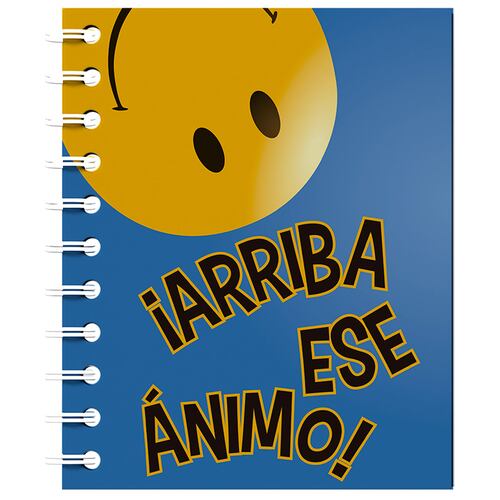 Libreta Chica Carmy con Doble Espiral Figura Emoji