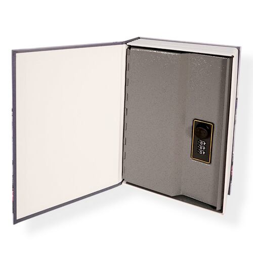 Caja fuerte HOME NATURE en Forma de Libro con Tema de "London"
