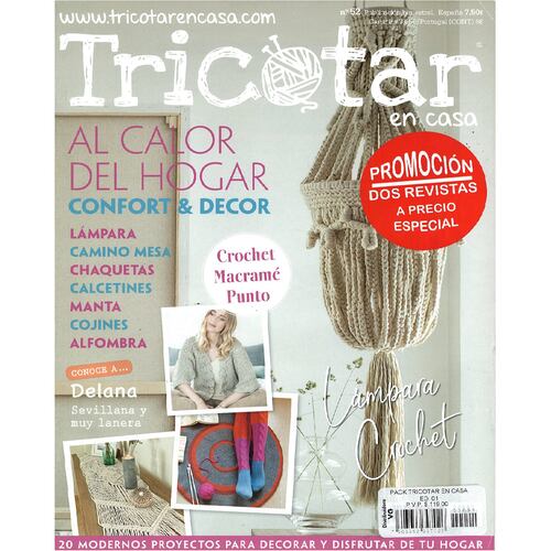 Revista Pack Tricotar en Casa