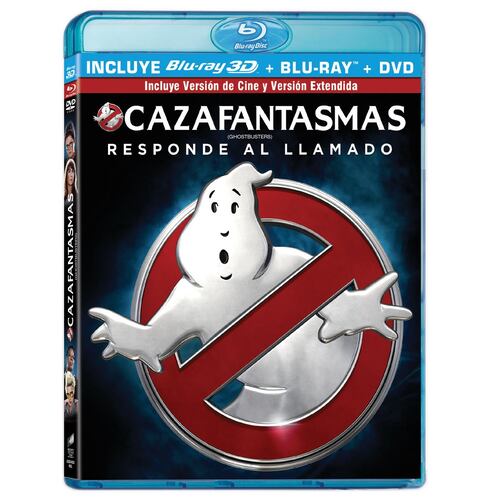 Cazafantasmas BR/ DVD / 3D