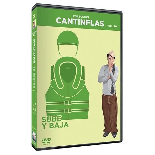 DVD Colección Cantinflas Sube y Baja