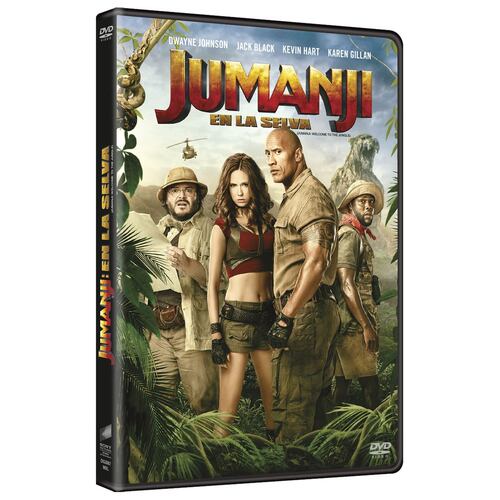 DVD Jumanji En La Selva
