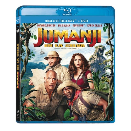 DVD/BR Jumanji En La Selva
