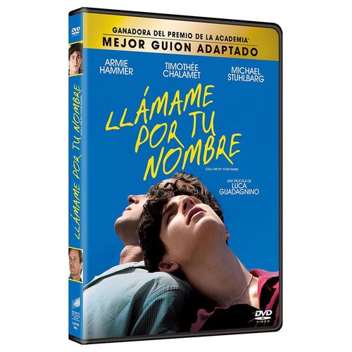DVD Llámame Por Tu Nombre