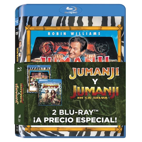 DVD/BR PK Jumanji,Jumanji En La Selva