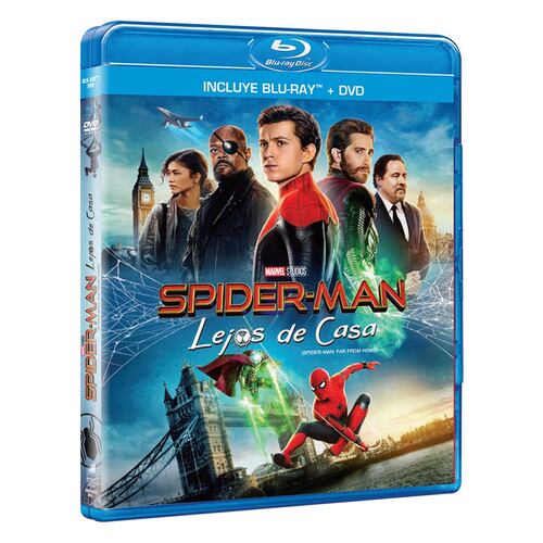 BluRay + DVD Spider Man Lejos De Casa