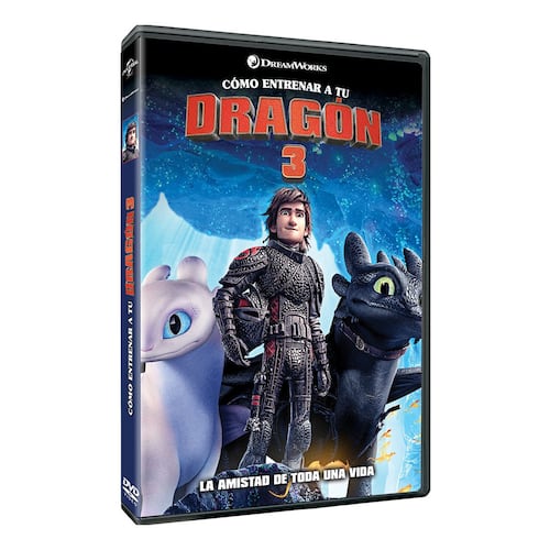 DVD Como Entrenar a tu Dragón 3