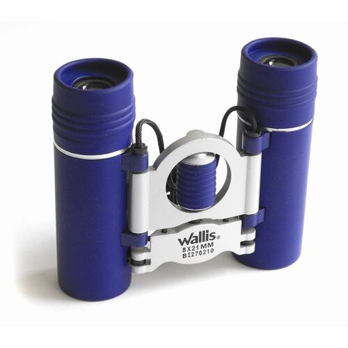 Binocular Compacto Wallis 8X 21 MM Azul