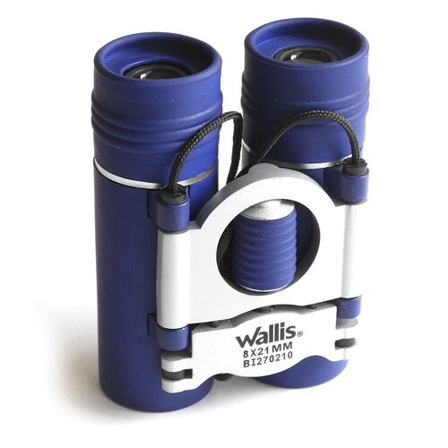 Binocular Compacto Wallis 8X 21 MM Azul