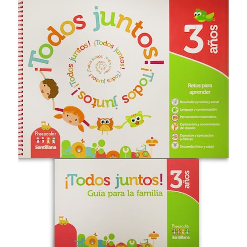 Pack Todos Juntos 3 Años (Libro Y Guía Fam)