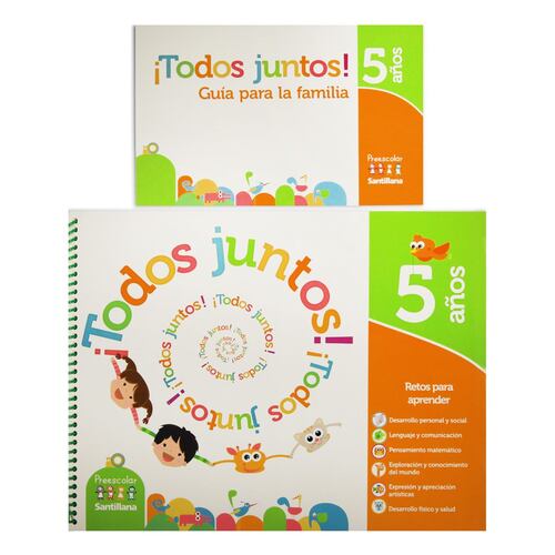 Pack Todos Juntos 5 Años (Libro Y Guía Fam)
