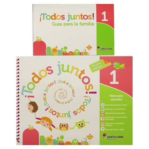 Pack ¡Todos Juntos! 1 Retos Para Aprender-Guía Para La Familia Ed14